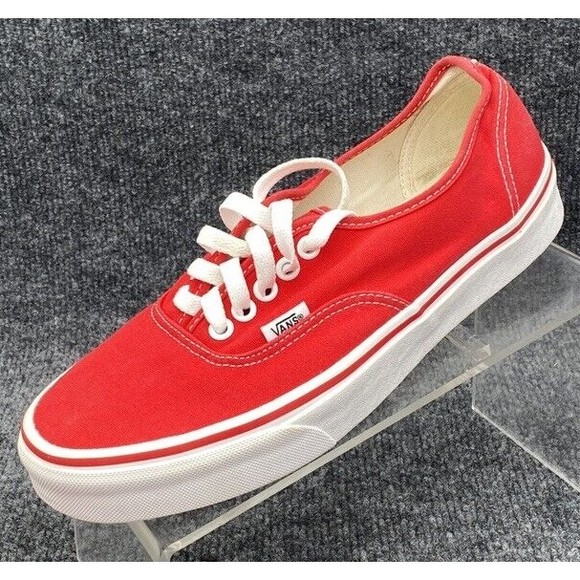 Vans Shoes - VANS Authentic Core Classics Red Skateboarding Skate Shoe Women 8.5 Lace-up